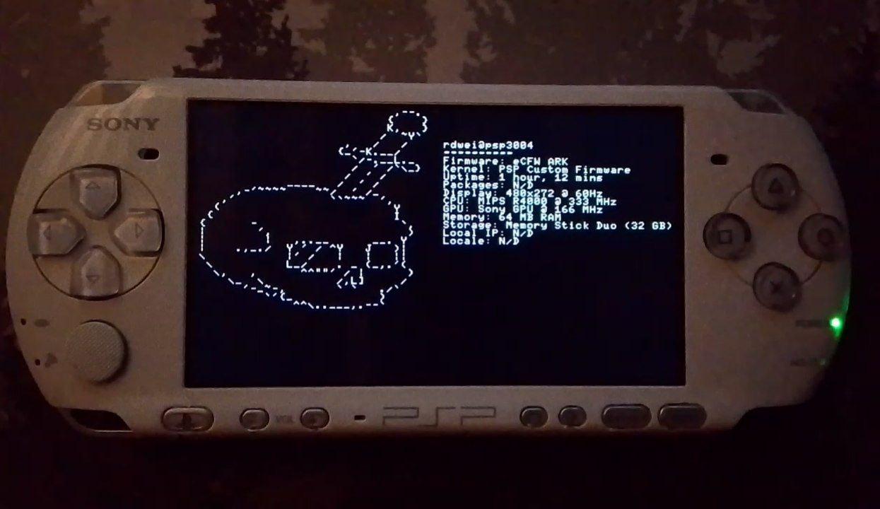 psp neofetch